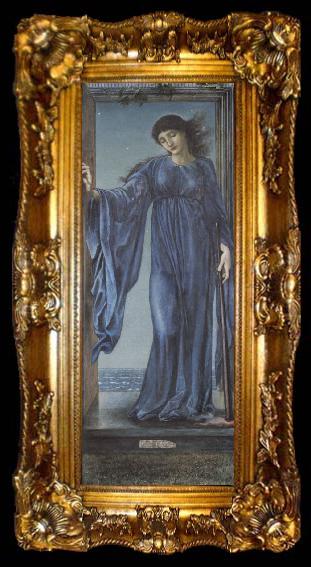 framed  Edward Burne-Jones la nuit, ta009-2